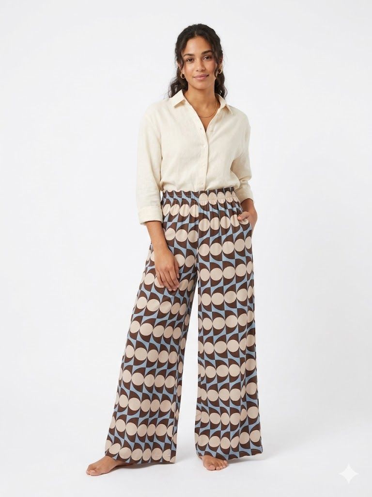 Sorrento Tile Print Pants